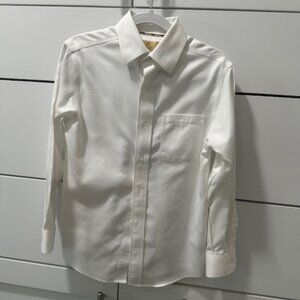 Boys White Dress Shirt 6/7